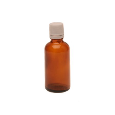 Flaske m. låg og dråbetæller (50 ml)