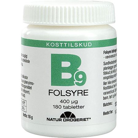 Folsyre Økonomikøb 400 µg