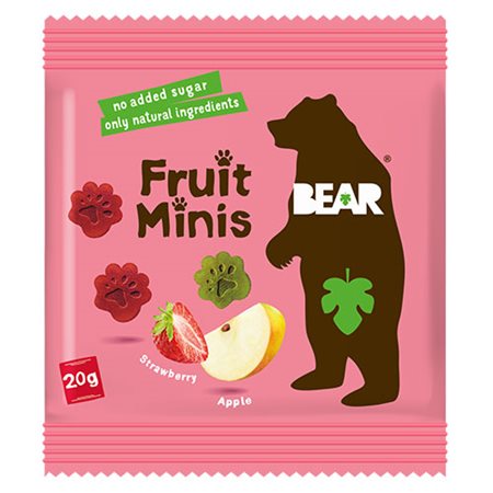 Fruit Minis jordbær & æble