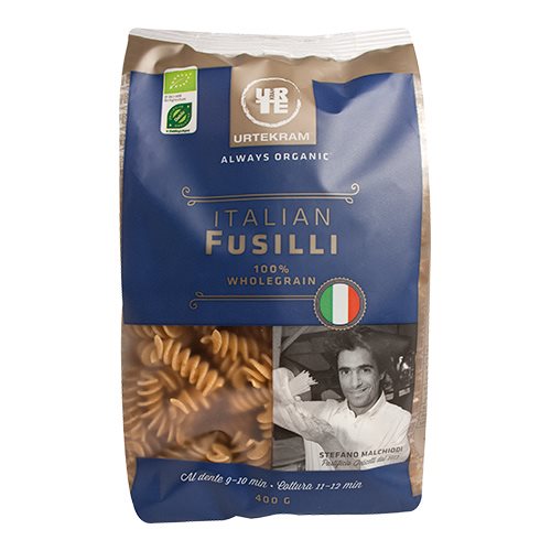 Fusilli fuldkorn (skruer) Ø