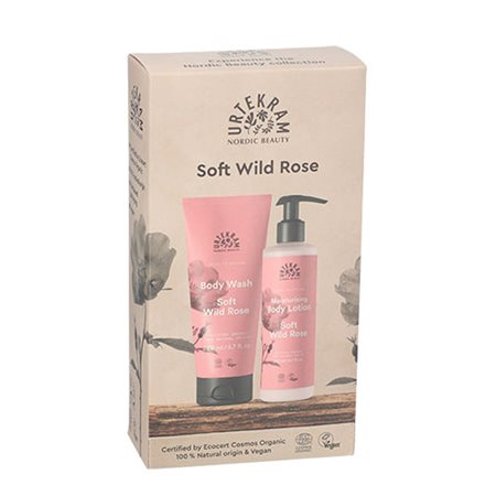 Gaveæske Soft Wild Rose Body Lotion & Body Wash