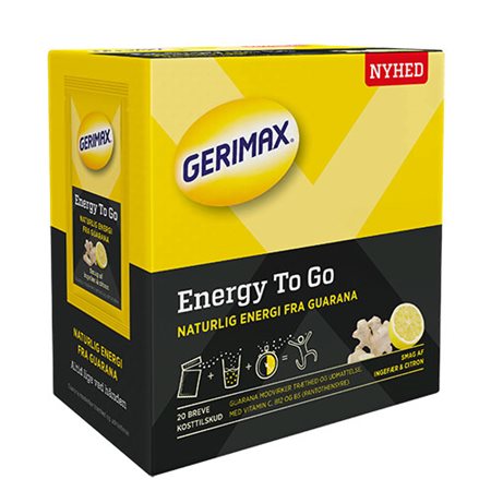 Gerimax Energy To go Ginger Lemon