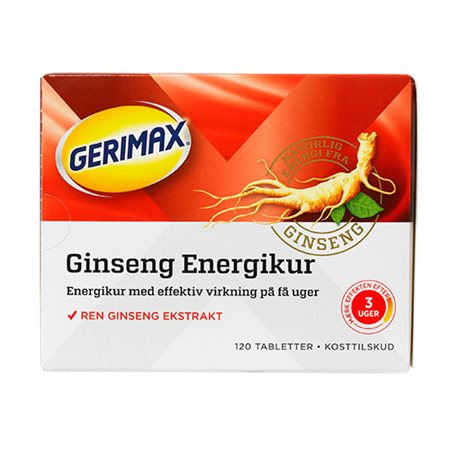 Gerimax Ginseng Energikur