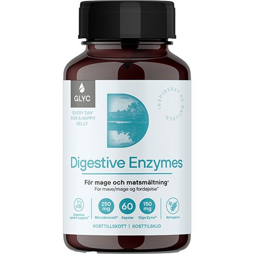 GLYC Digestive enzymes – 60 kap