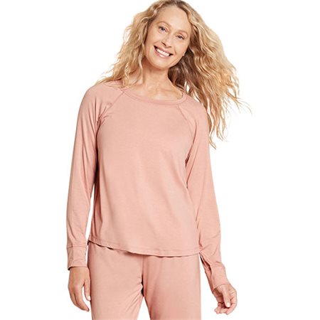 Goodnight Raglan Sleep Top Dusty Pink str. M