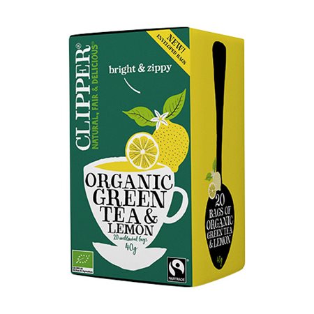 Grøn Te m. Citron Ø Clipper