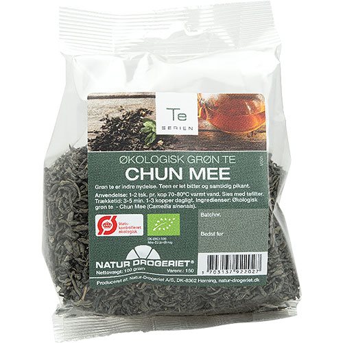 Natur-Drogeriet Grøn te mild Ékologisk – 100 g