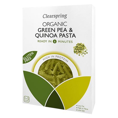 Grønne ærter & quinoa fusilliØ