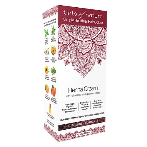 Tints Nature Hårfarve Henna Creme Burgundy