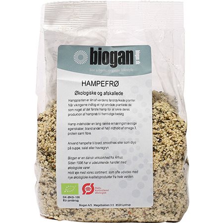 Hampefrø afskallede Ø