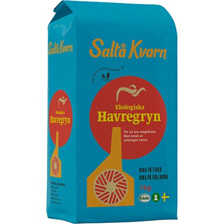 Havregryn grov Ø saltå kvarn