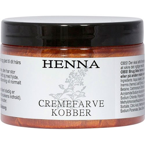Henna cremefarve kobber – 140 ml
