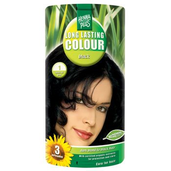 Henna Plus Hennaplus 1 hårfarve black – 40 ml