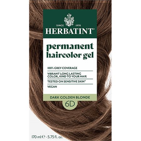 Herbatint 6D hårfarve Dark Golden Blonde
