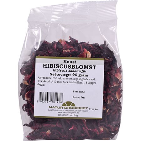 Hibiscusblomst knust