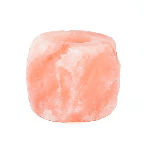 Himalaya salt fyrfadslysestage pink 500-900g