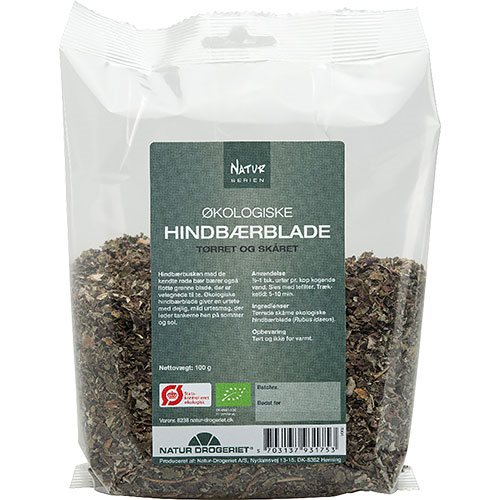 Billede af Natur-Drogeriet Hindbærblade Økologisk - 100 g