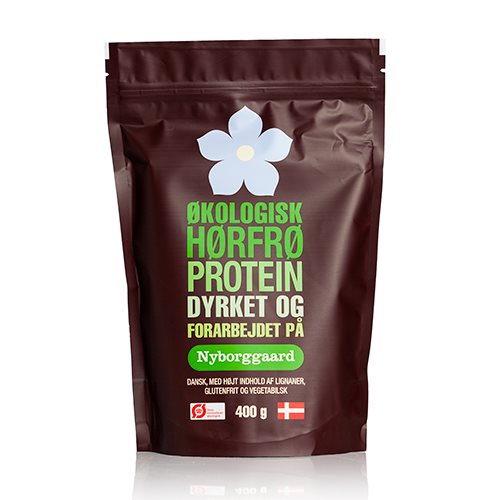 Hørfrø Proteinpulver ø Fra Nyborggaard
