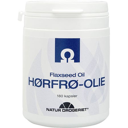 Hørfrøolie kapsler