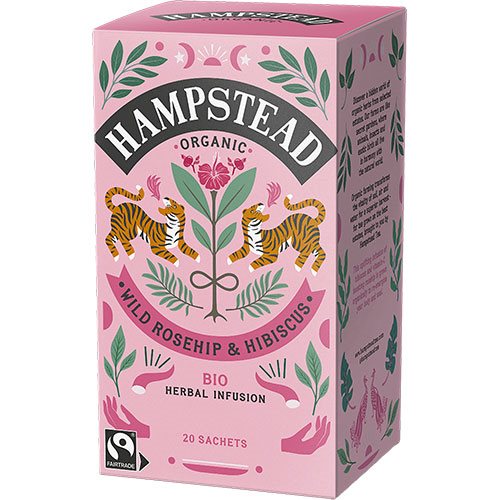 Hyben & Hibiscus Te ø Fra Hampstead Tea