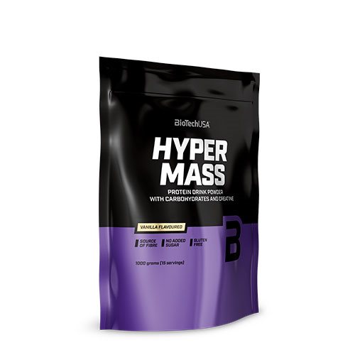 Hyper Mass Protein Pulver Vanilla Flavour Fra Biotechusa