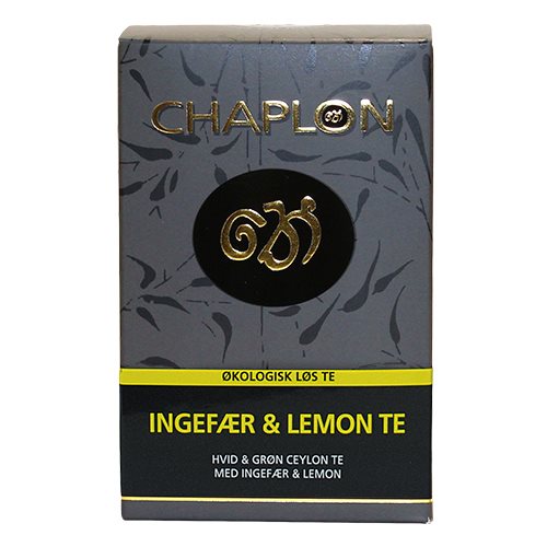 Ingefær & Lemon te, Refill 100 g i æske Ø
