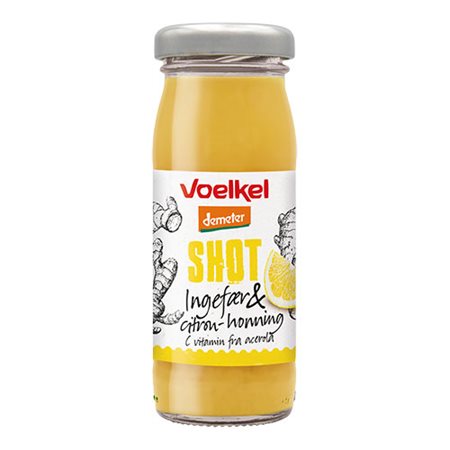 Ingefær shot med honning & citron Ø Demeter