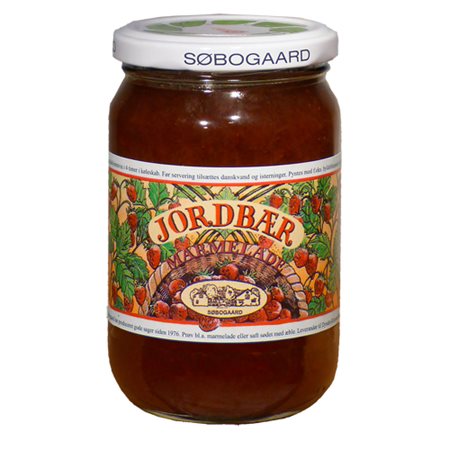 Jordbærmarmelade Ø