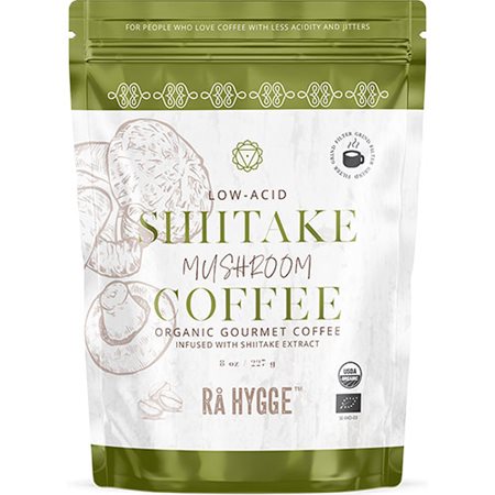 Kaffe m. Shiitake svampeektrakt - filtermalet Ø