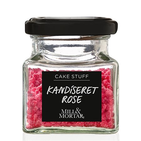 Kandiseret Rose - Mill &