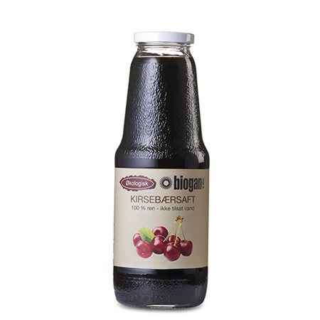 Kirsebærsaft 100% ren saft Ø
