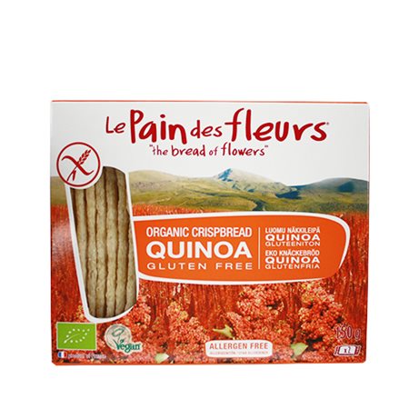 Knækbrød quinoa glutenfri Ø