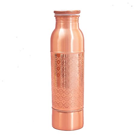 Kobber Vandflaske Mosaic 900 ml