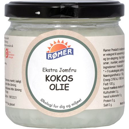 Kokosolie ekstra jomfru Ø