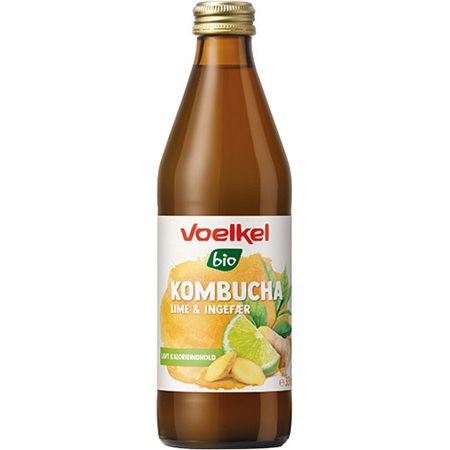 Kombucha Lime-Ingefær Ø