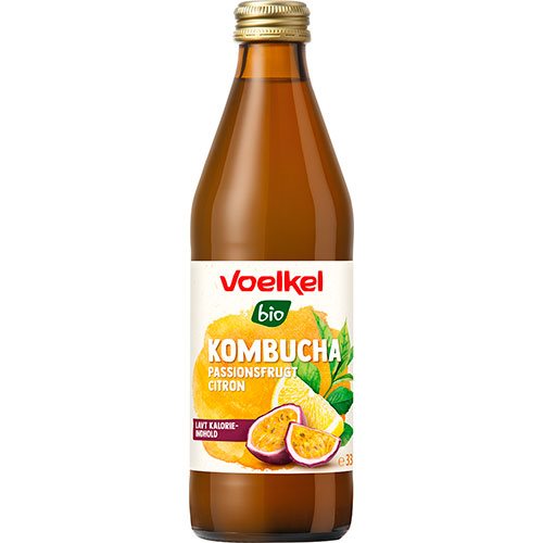 6: Kombucha Passionsfrugt og citron Ø