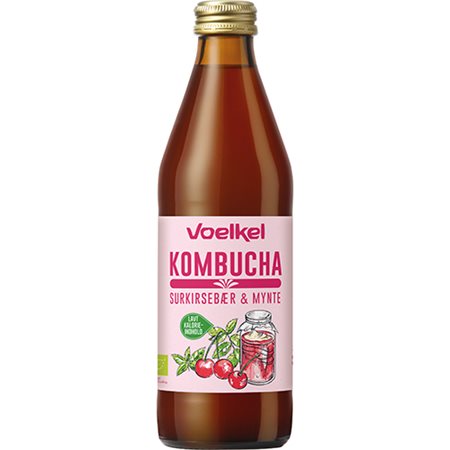 Kombucha Surkirsebær-Mynte Ø