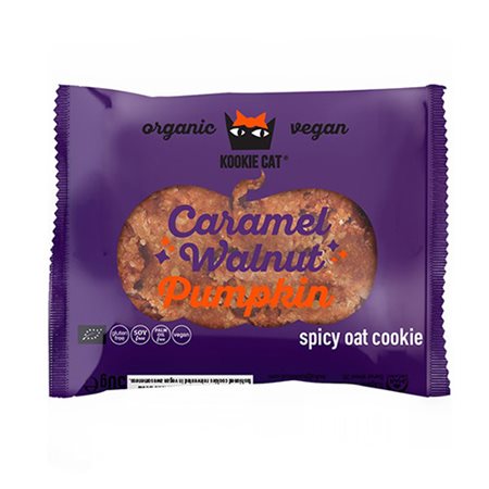 Kookie Cat karamelliseret valnød & græskar vegan Ø