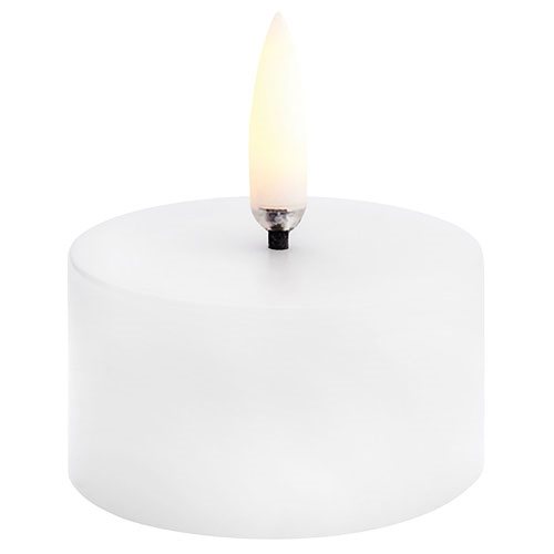 Led Bloklys Nordic White Smooth 5x2 8 Cm 1 Stk Fra Uyuni Lighting