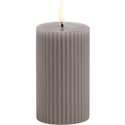 Led Grooved Bloklys Sandstone Smooth 5 8x10 Cm Sandstone 1 Stk Fra Uyuni Lighting