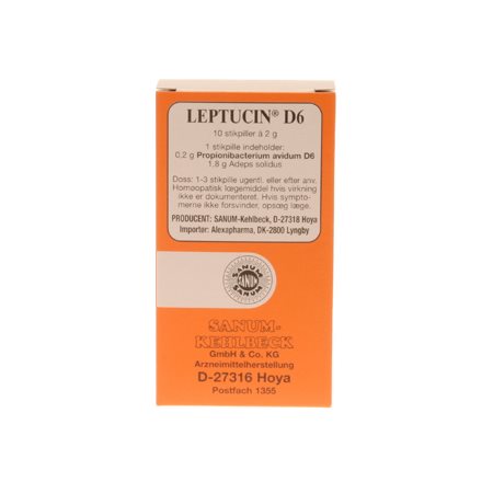 Leptucin D6 stikpiller 10 stk