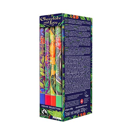 Library Box Vegan chokolade Ø, 4,80g