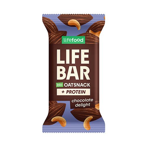 Billede af Lifebar Havre Snack Protein Chocolate Delight Ø
