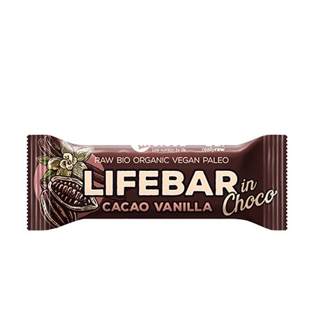 LifeBar InChoco Cacao Vanilla RAW Ø
