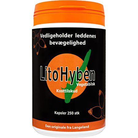 Lito Hyben Vegetabilsk kapsler 500mg