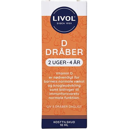 Livol D3-dråber til børn