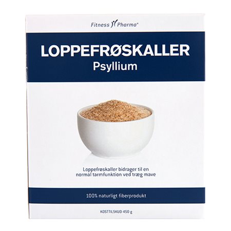 Loppefrøskaller Psyllium Fitness Pharma