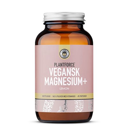 Magnesium+ Vegansk - Lemon Plantforce