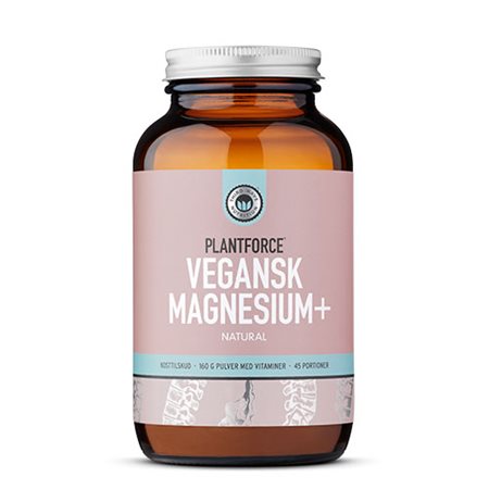 Magnesium+ Vegansk - Natural Plantforce
