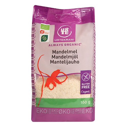 Urtekram Mandelmel Ékologisk – 160 g